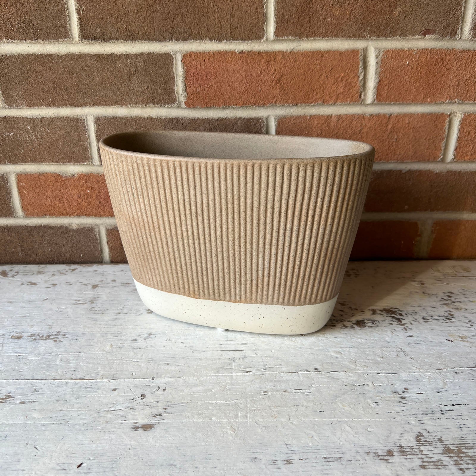 Clay Stripped Trough