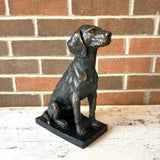 Patina Sitting Dog