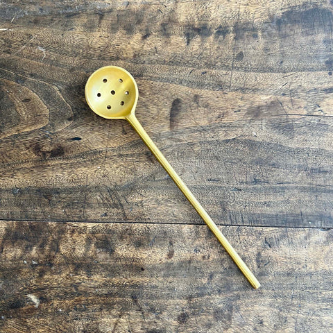 Brass Olive Spoon