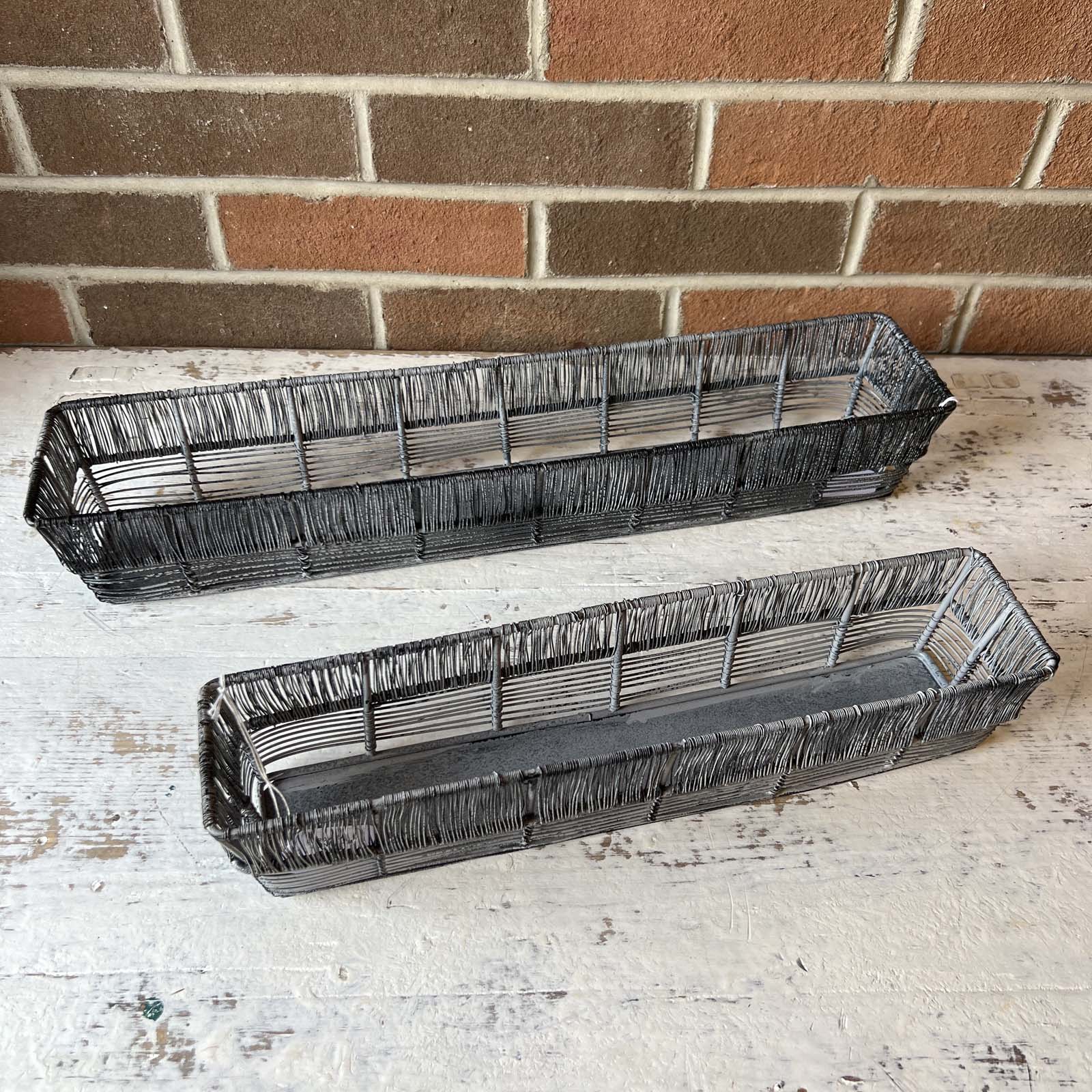 Iron Tray Planter