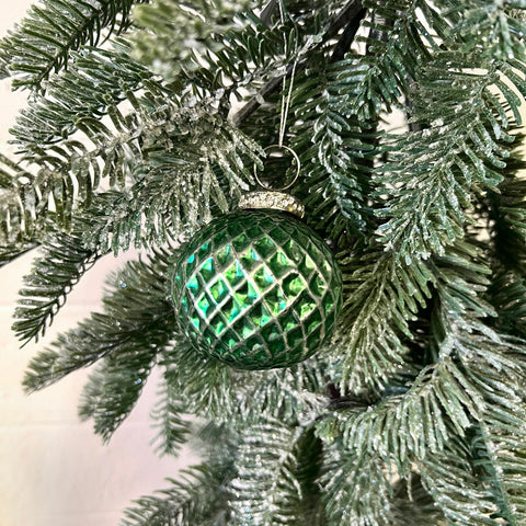 Green Diamond Ornament