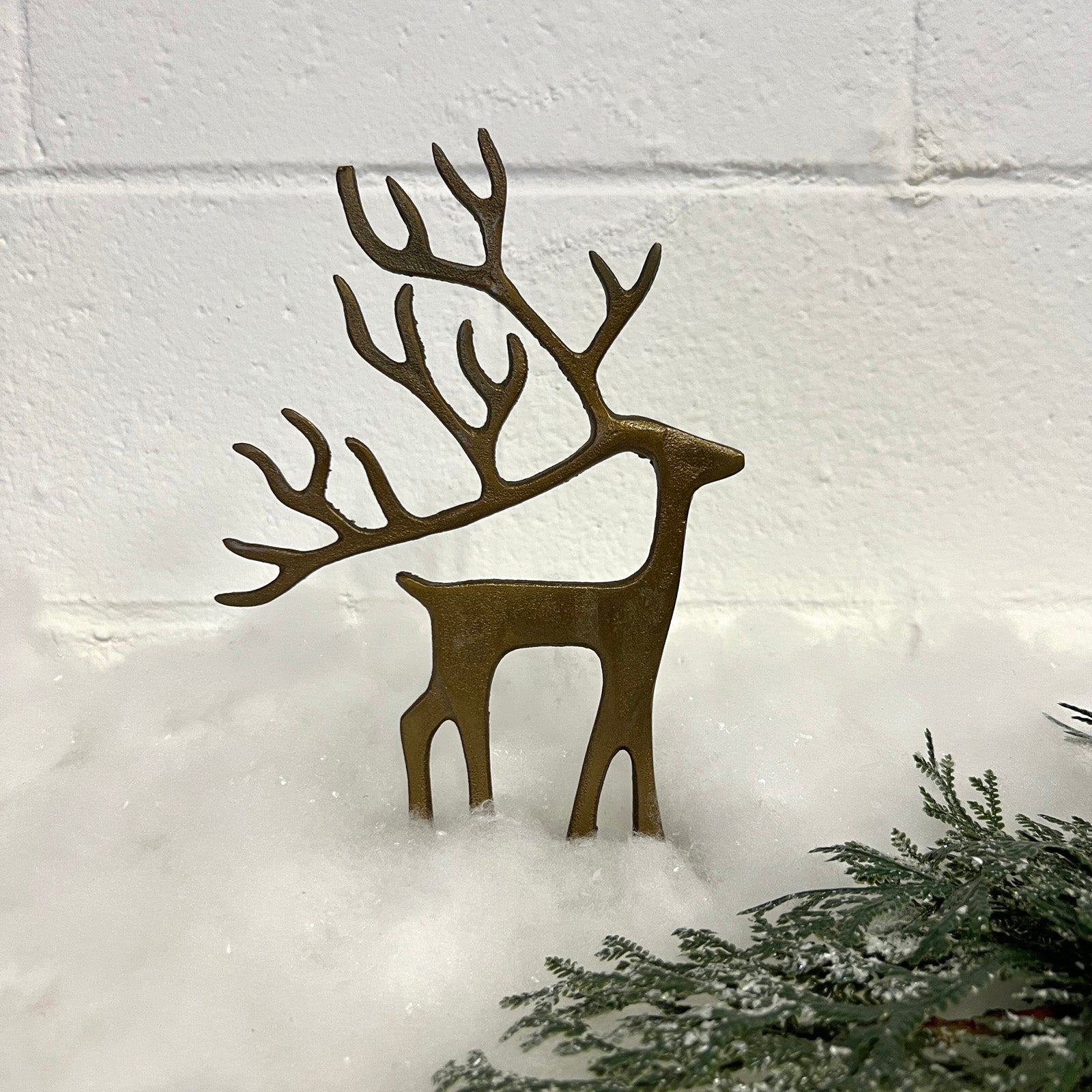 Cast Aluminum Reindeer