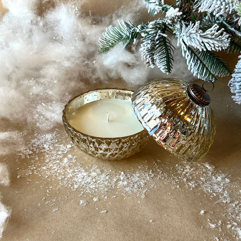 Ornament Candle - Winter White