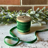 Velvet Ribbon - Emerald