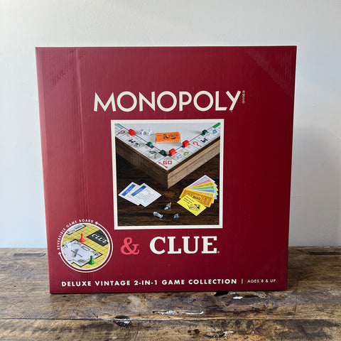 Monopoly And Clue Deluxe