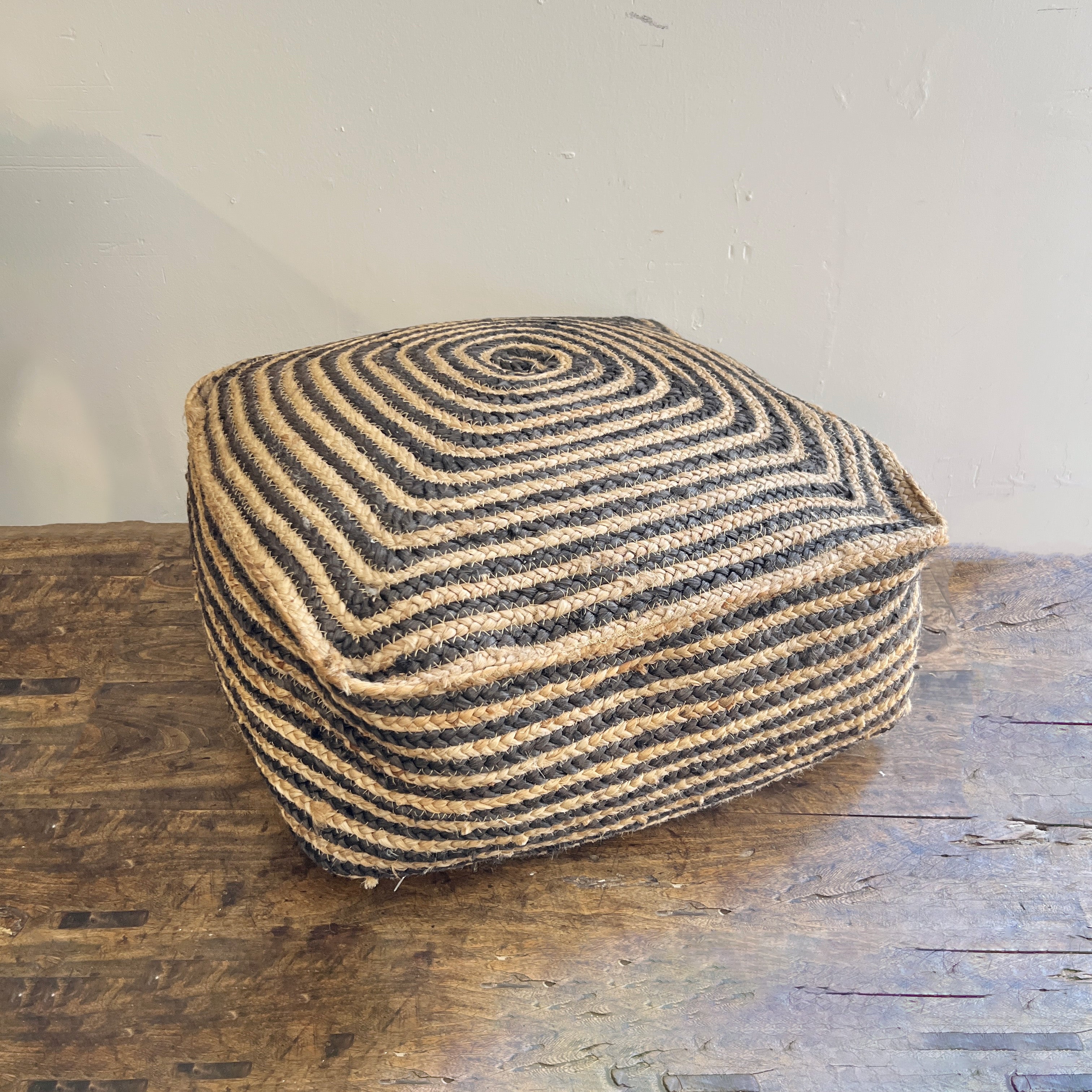 Braided Pouf