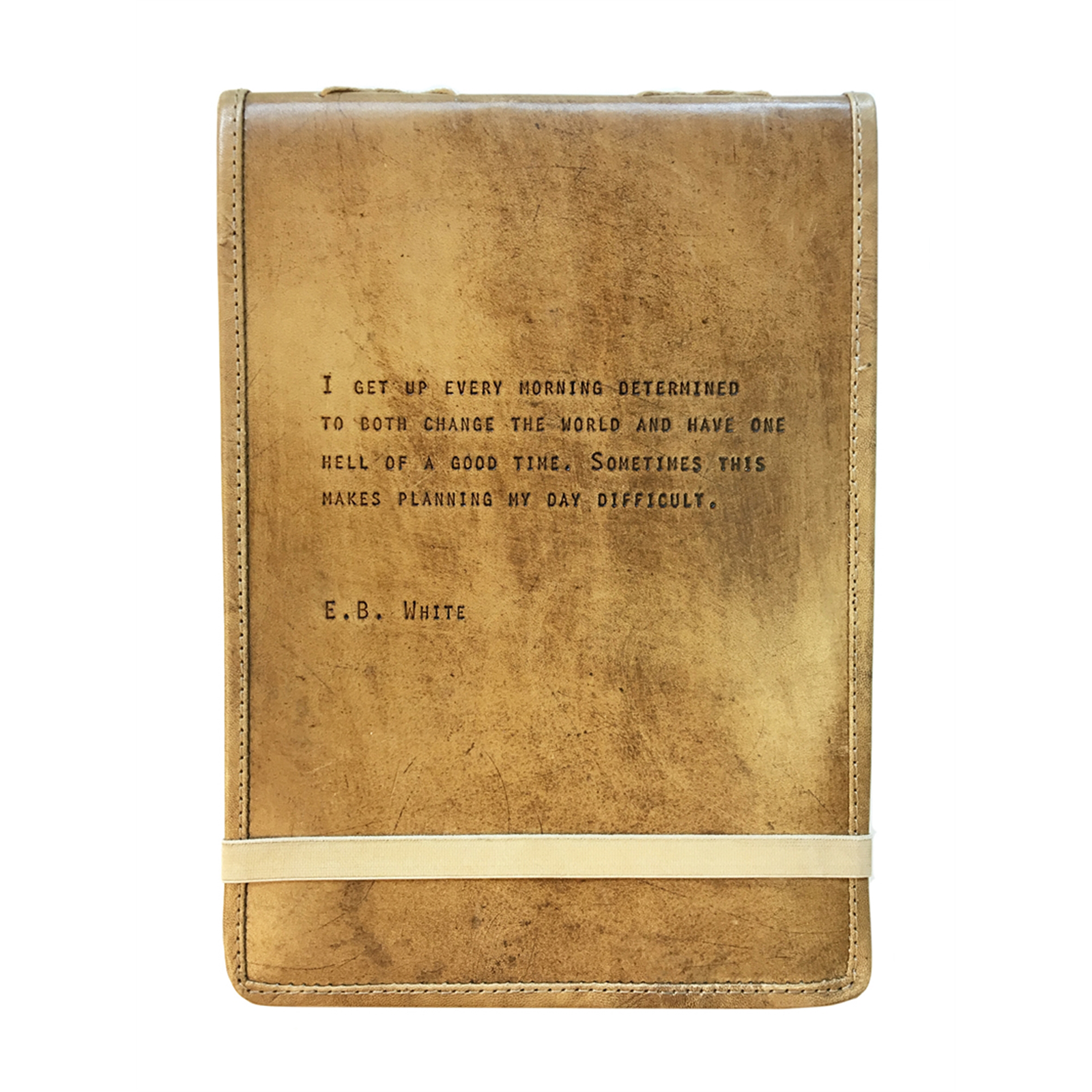 Leather Journal - E.B. White