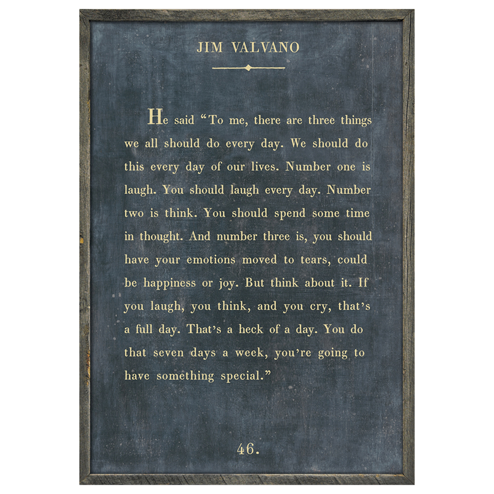 Jim Valvano Book Print