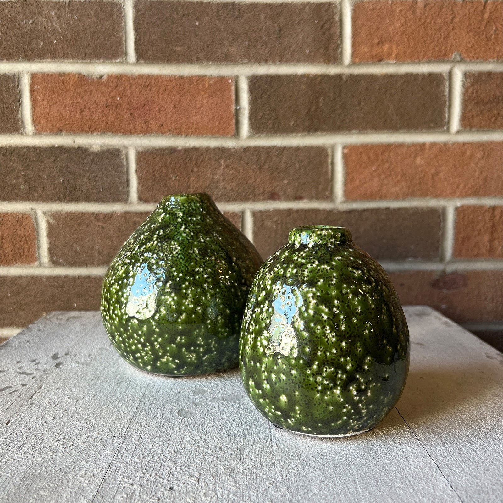 Green Terracotta Vase