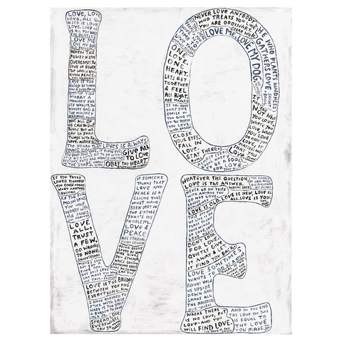 L-O-V-E Print