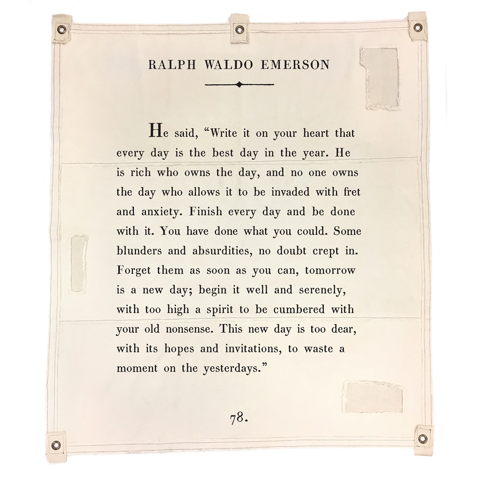 Ralph Waldo Emerson Tarp