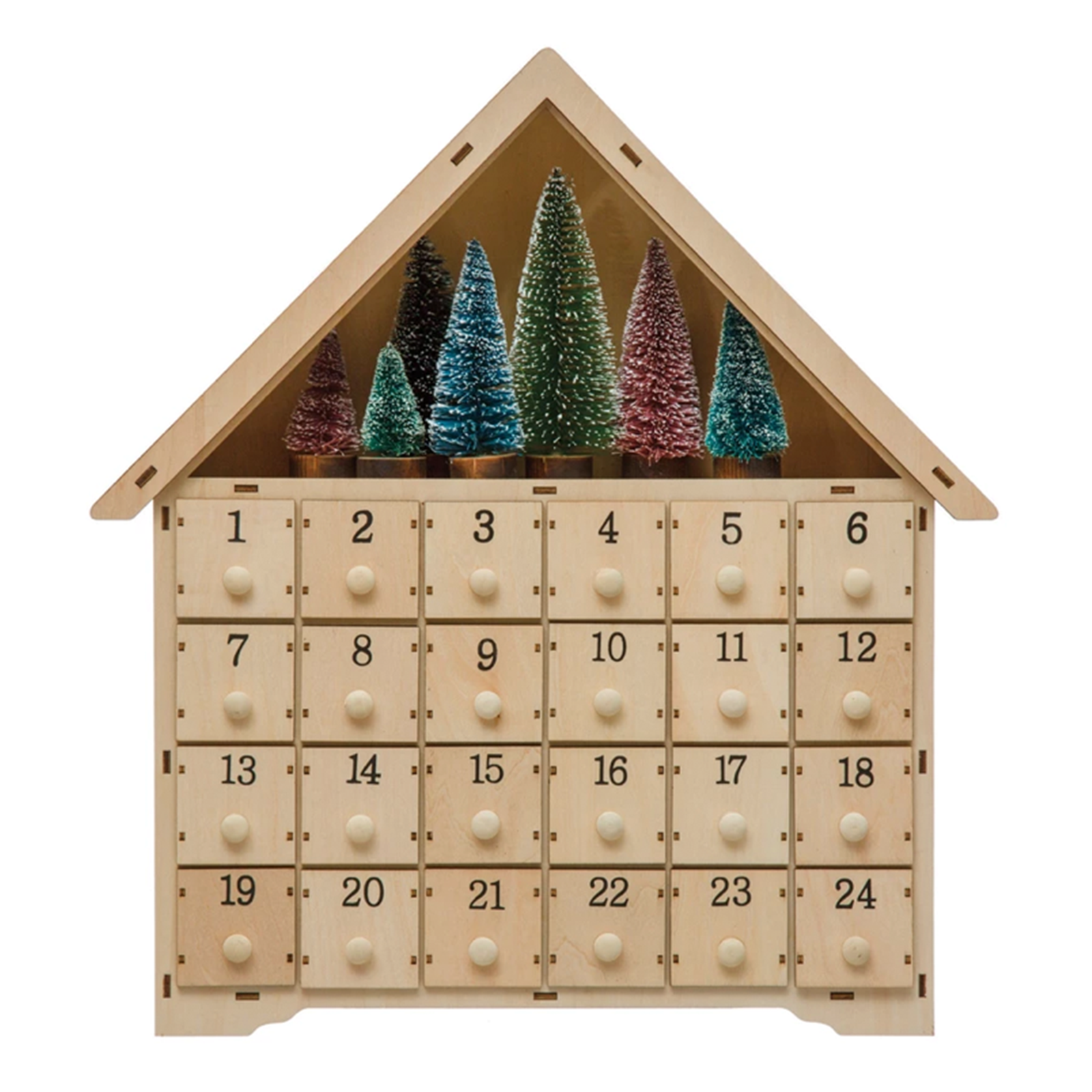 Advent Calendar w/ Trees