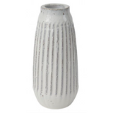 White Textured Vase