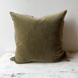 Moss Velvet 22" x 22" Pillow