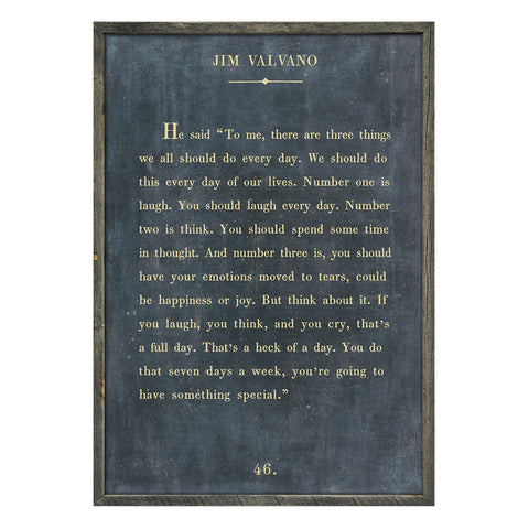 Jim Valvano Book Print