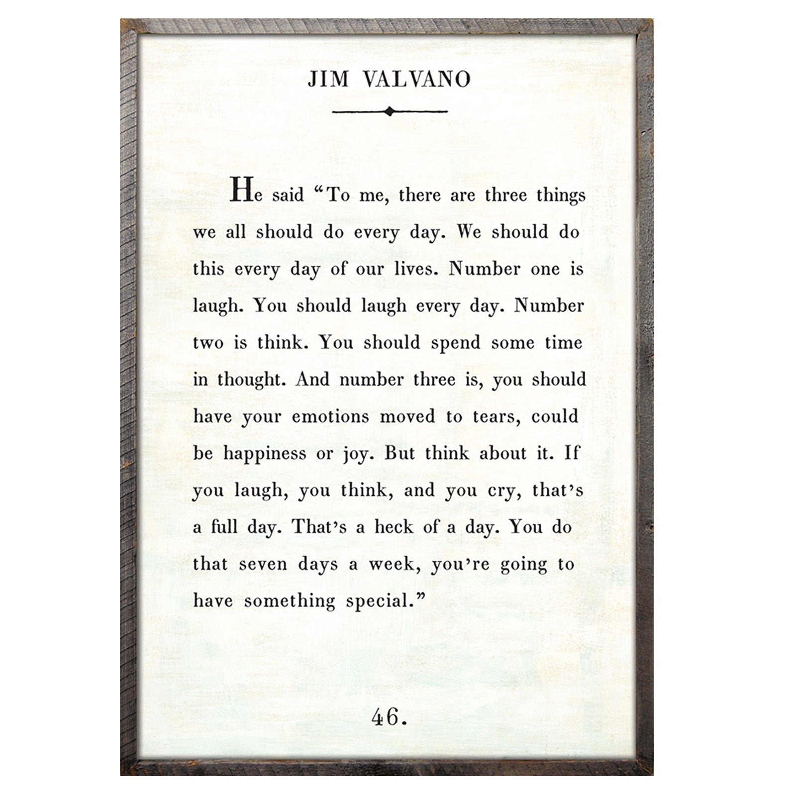 Jim Valvano Book Print