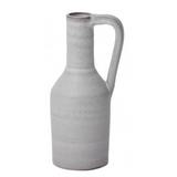 White Handled Vase - Small