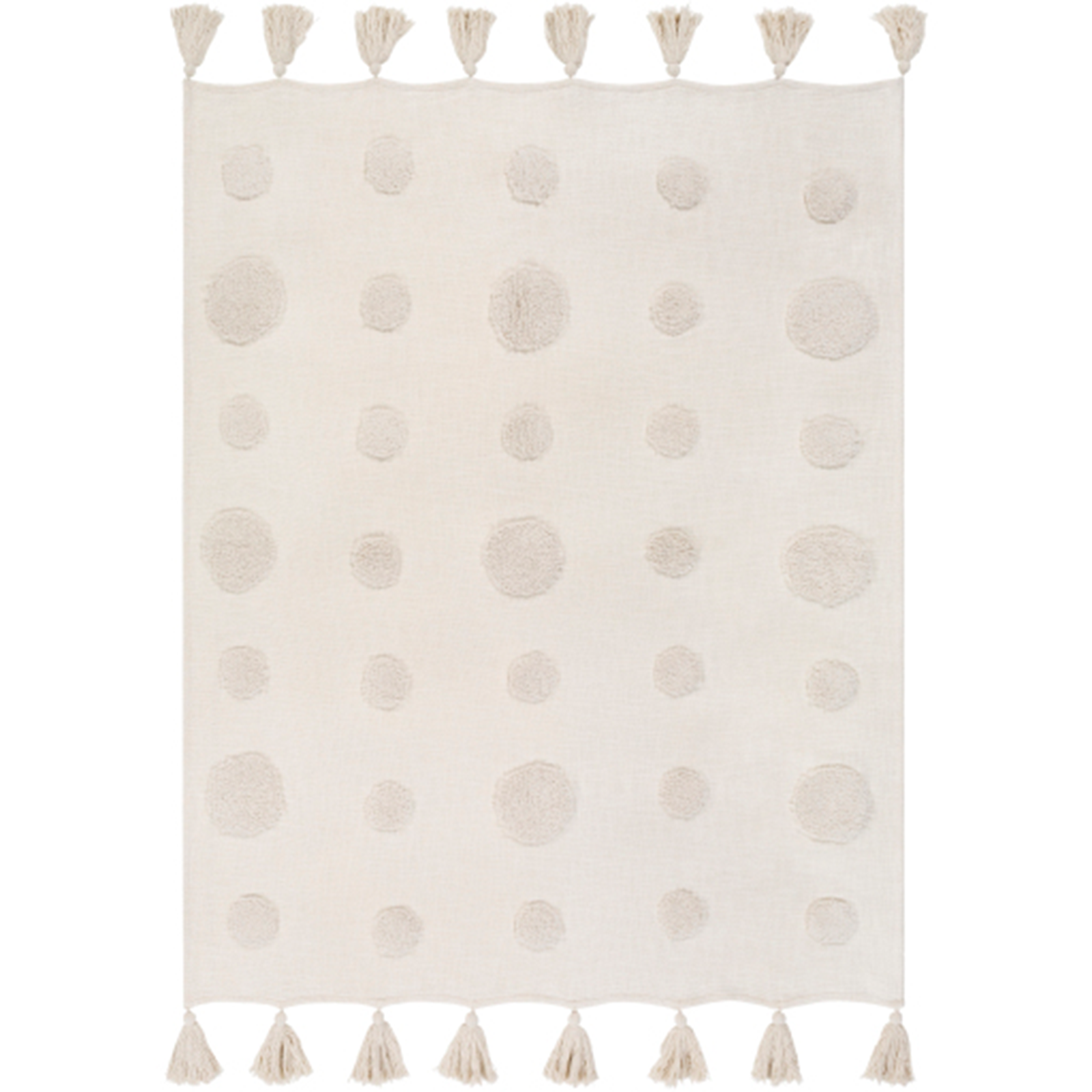 Ivory Dot Throw