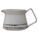 Stoneware Creamer Pitcher