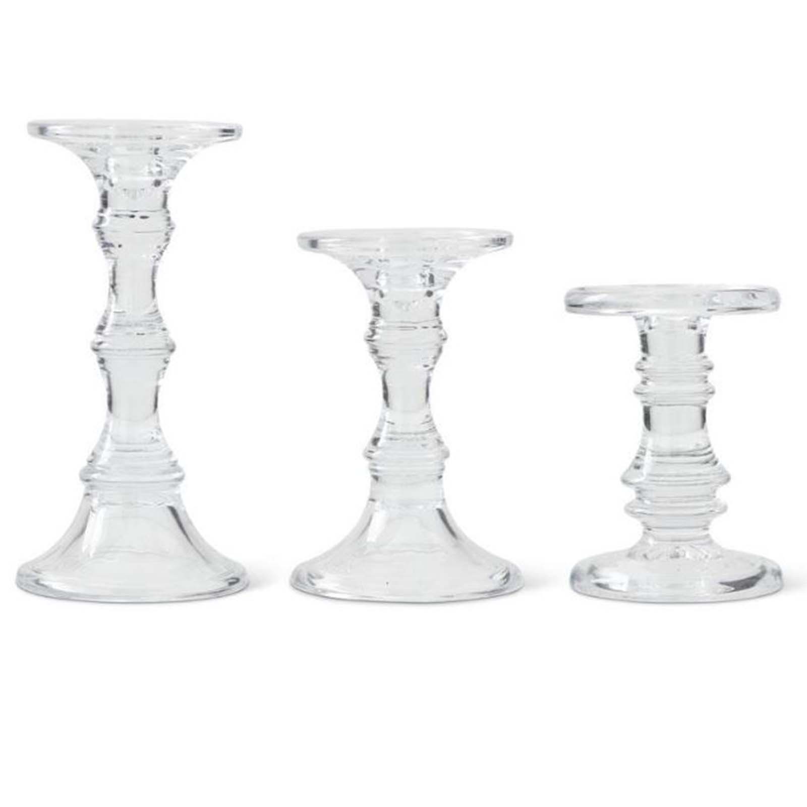 Glass Candleholder