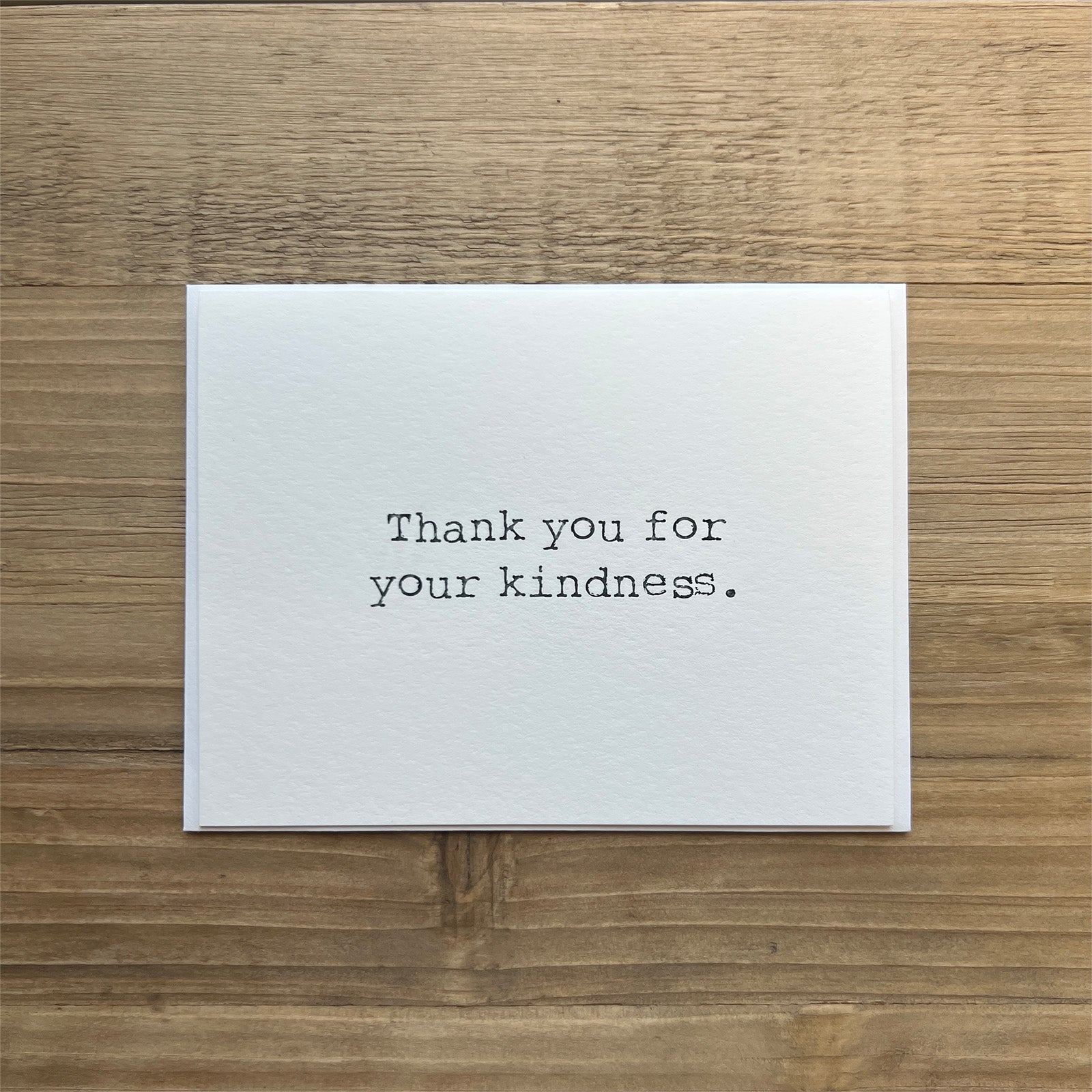 Thank You Greeting Card