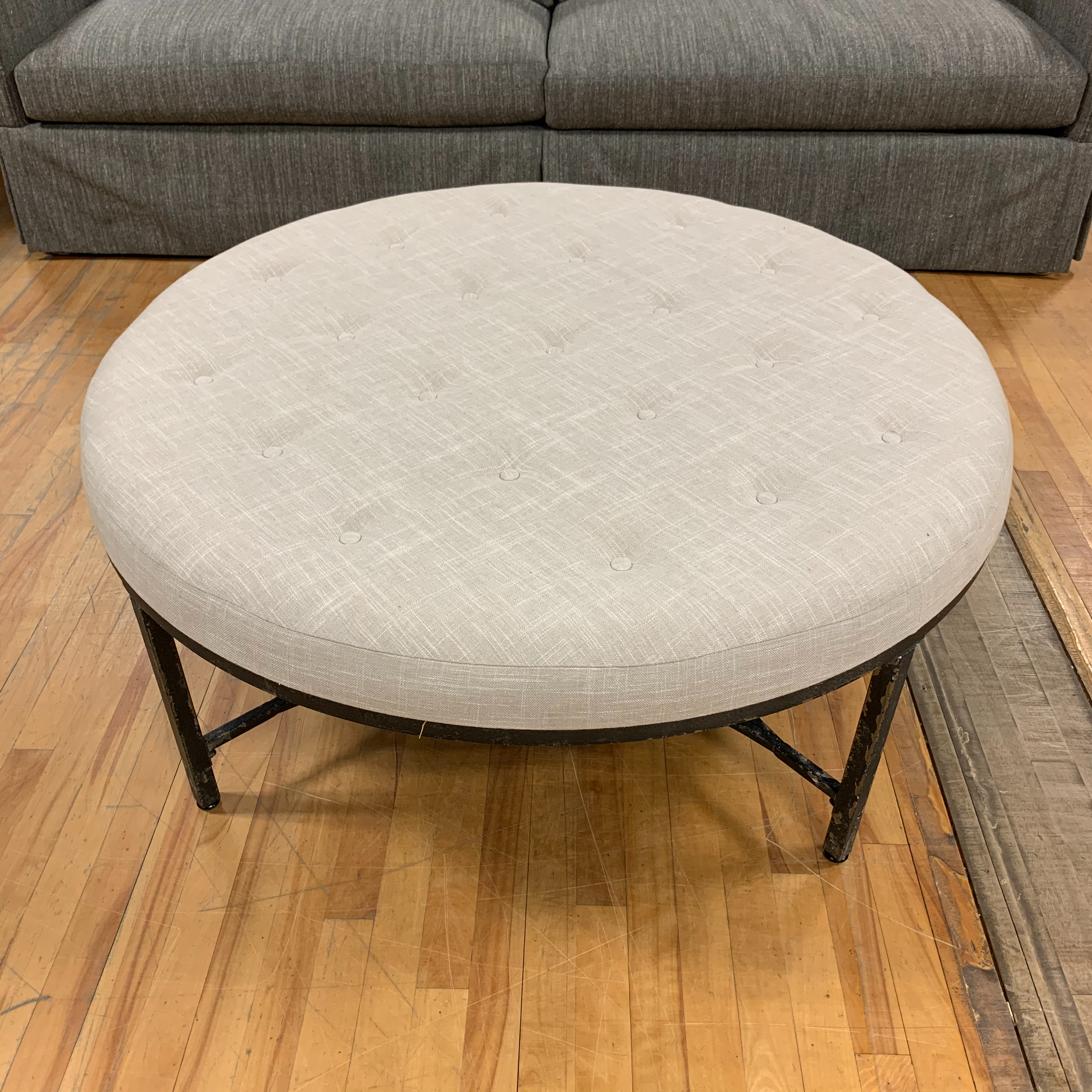 Mandy 44" Round Ottoman