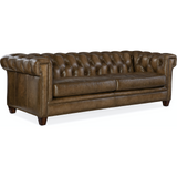 Beaumar 94" Leather Sofa