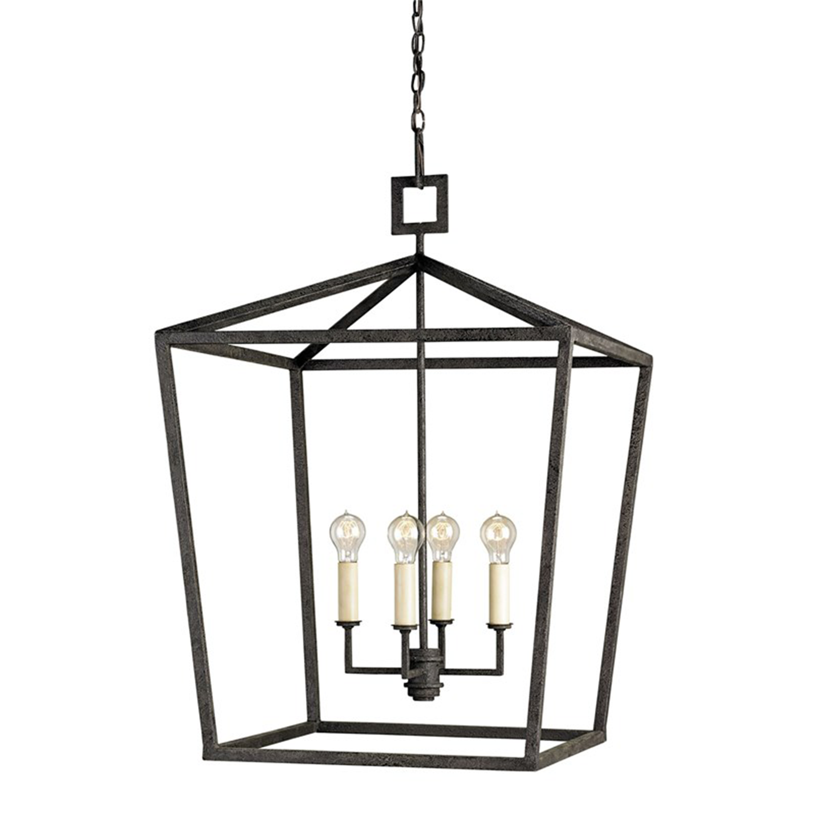 Denison Black Large Lantern