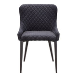 Etta Dining Chair - Dark Grey