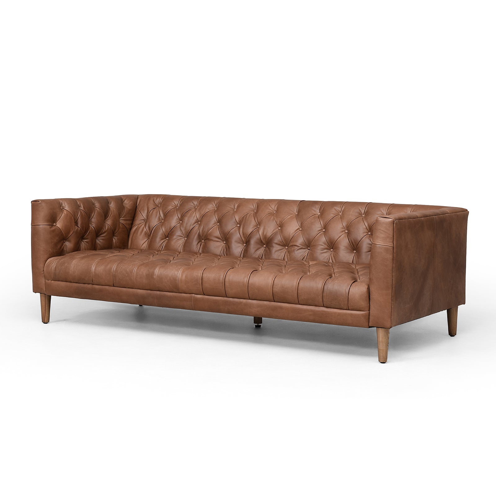 Fairbanks 75" Leather Sofa