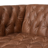 Fairbanks 75" Leather Sofa