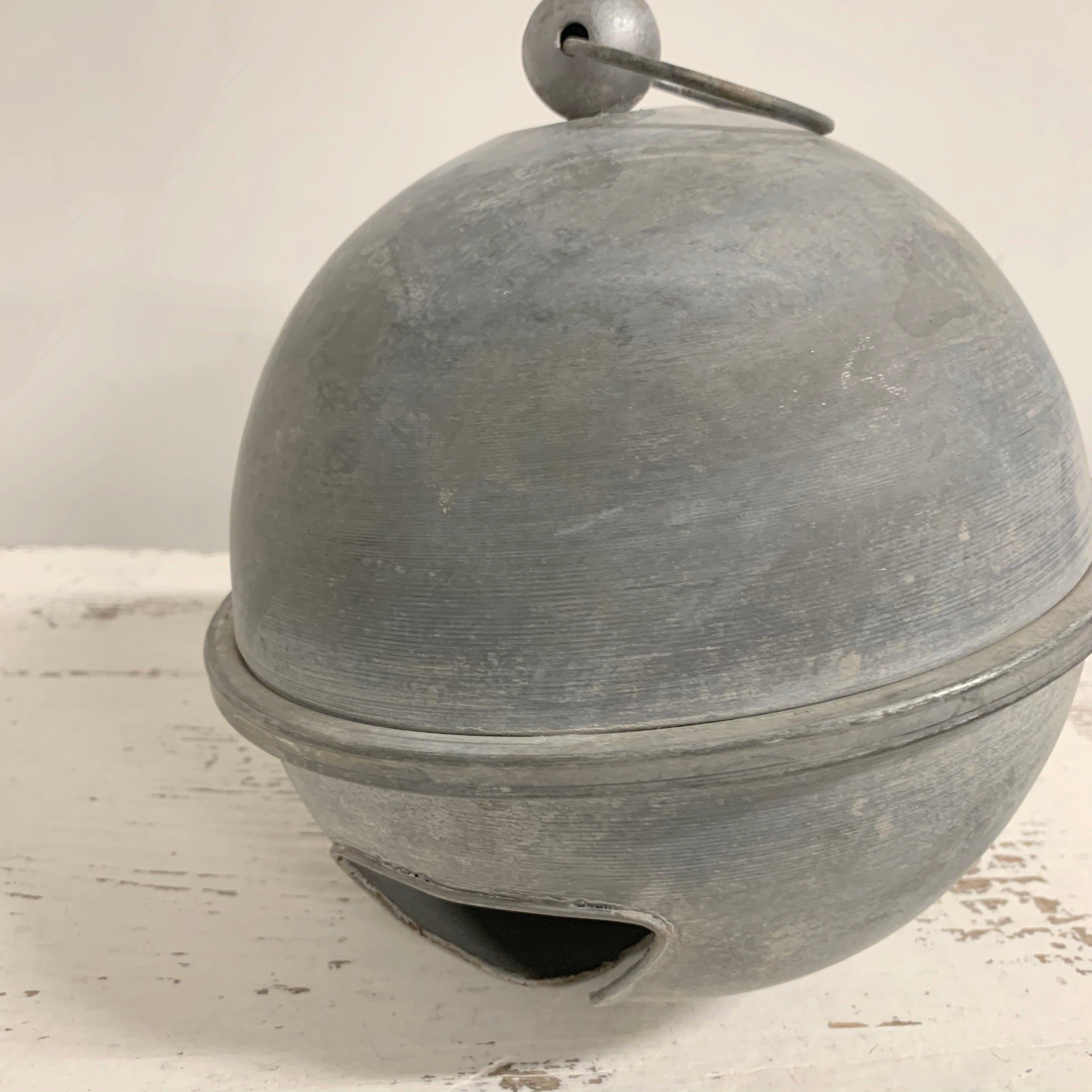 Weathered Tin Jingle Bell - Medium