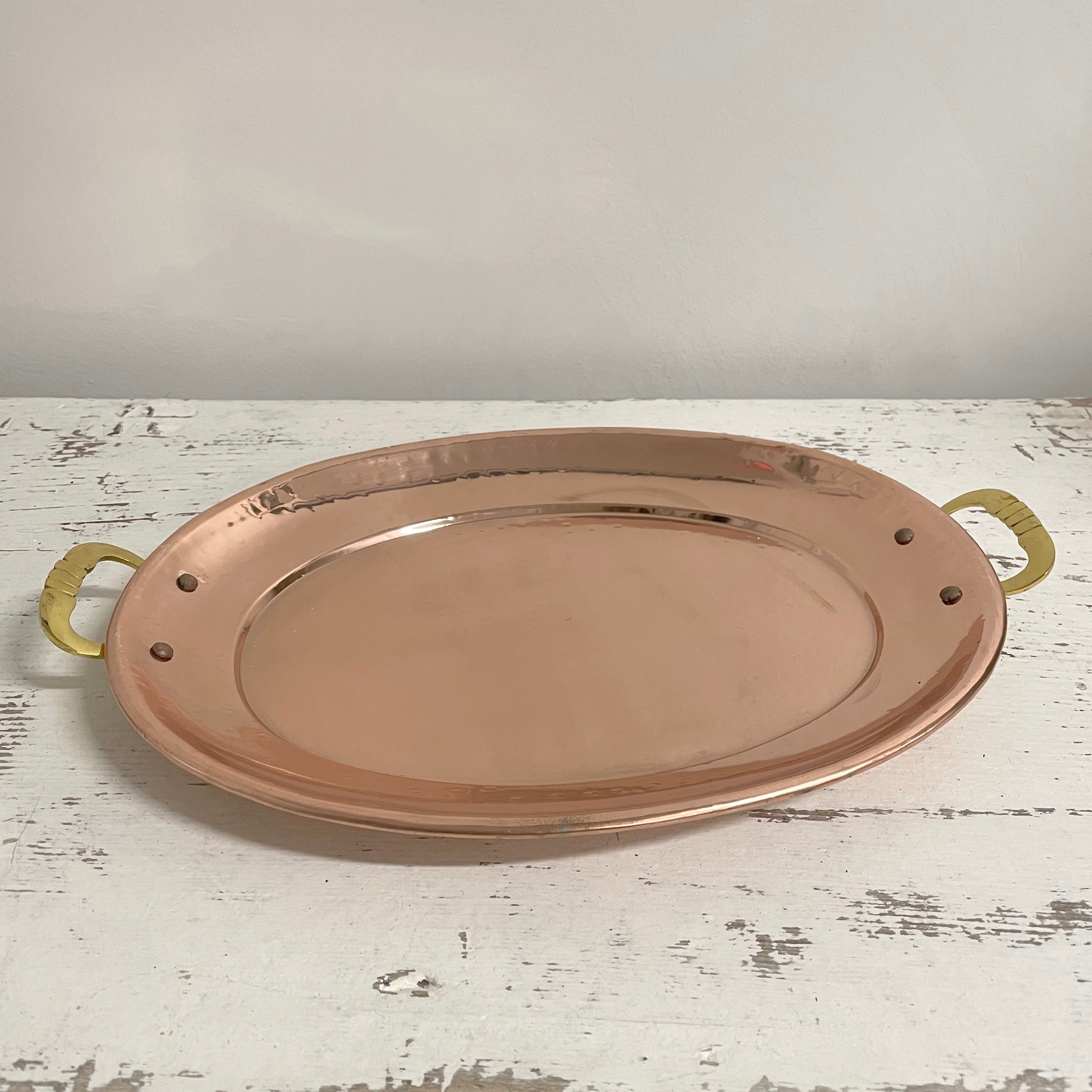 Copper Finish Tray