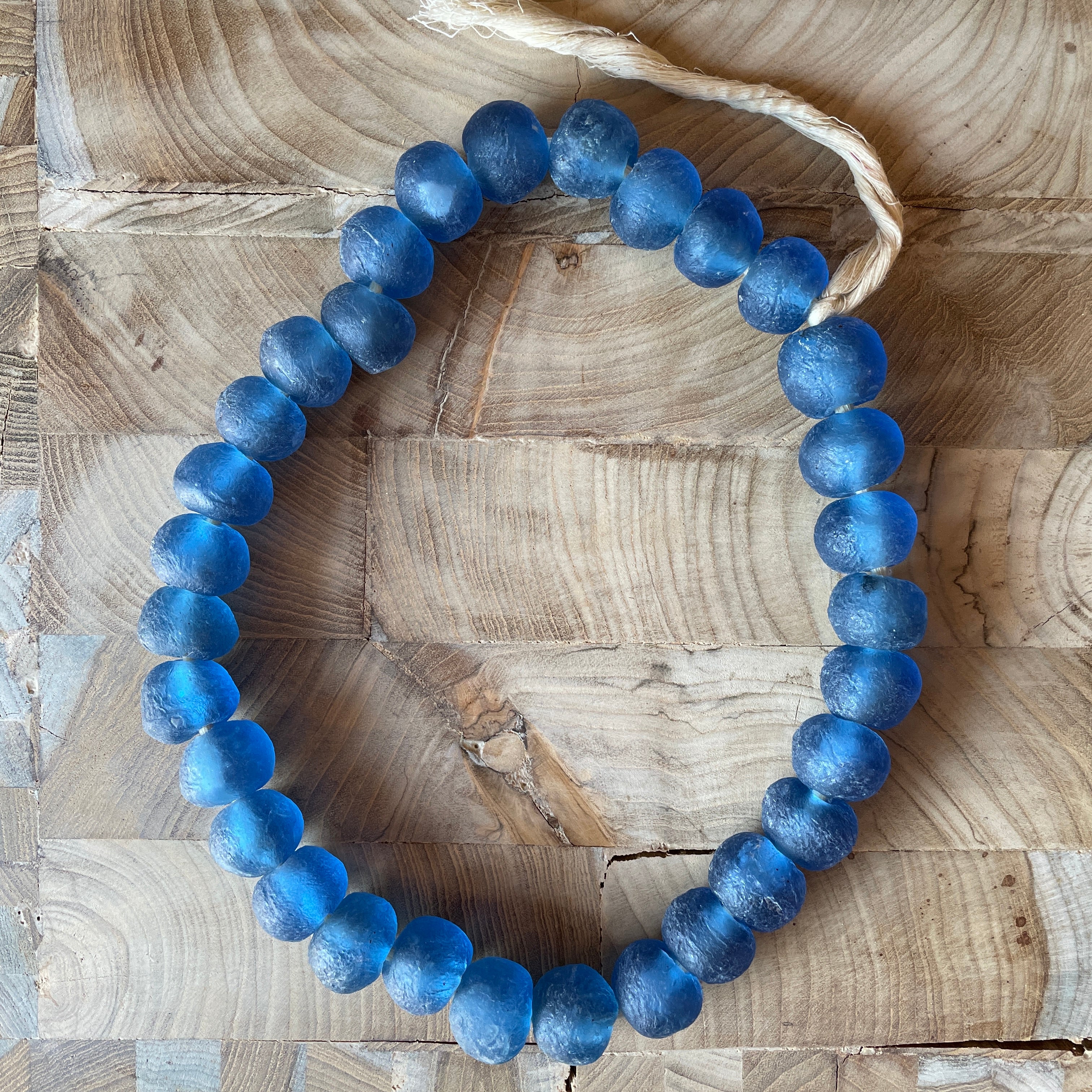 Glass Beads - Blue