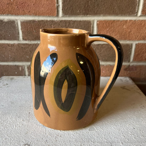 Brown & Black Pitcher