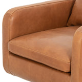 Kailey Leather Swivel Chair