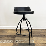 Lolli Swivel Counter Stool - Black