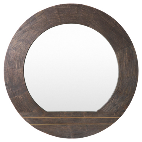 Maui Round Mirror