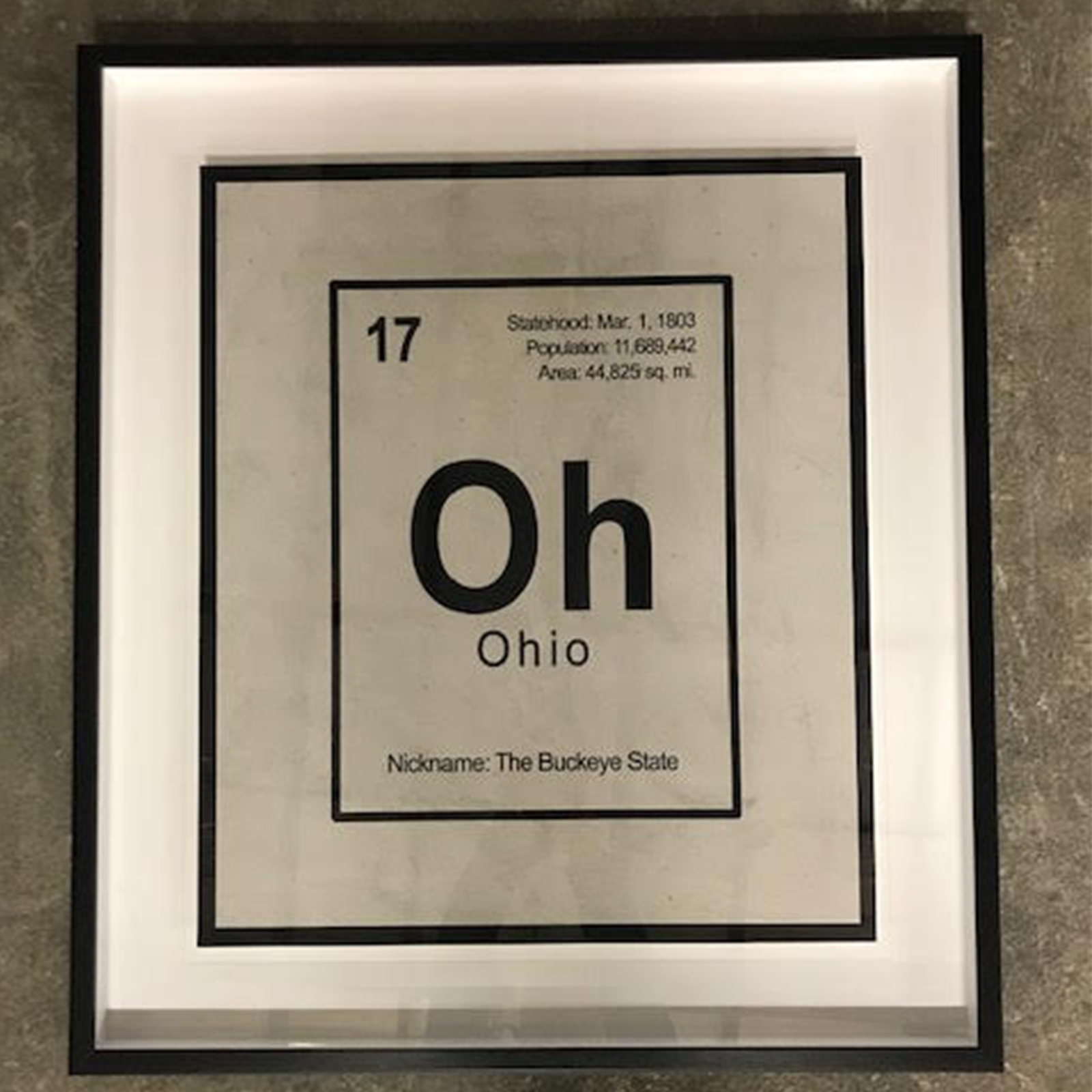 Ohio Framed Print