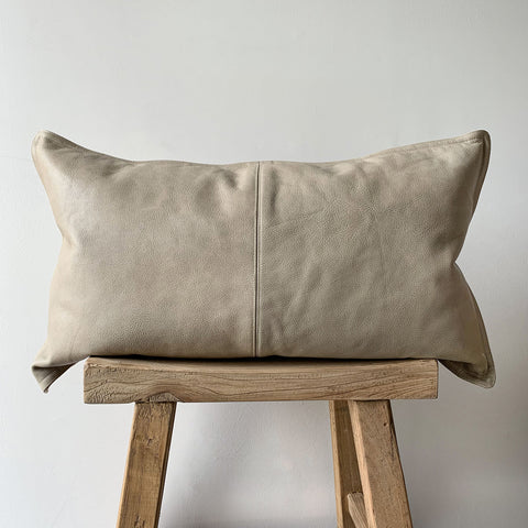 14" x 26" Leather Pillow