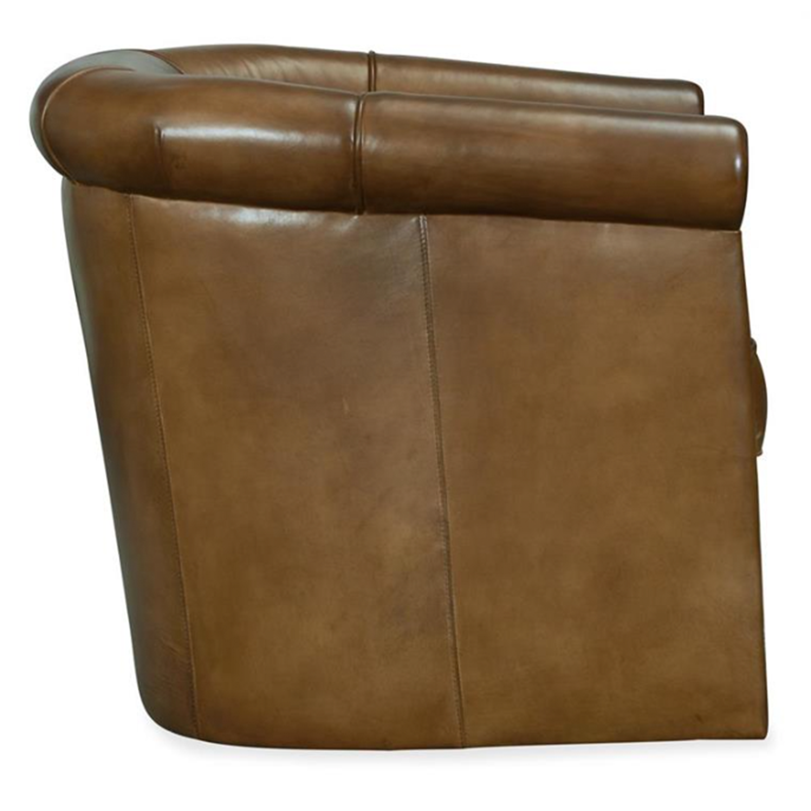 Puglia Leather Swivel Chair