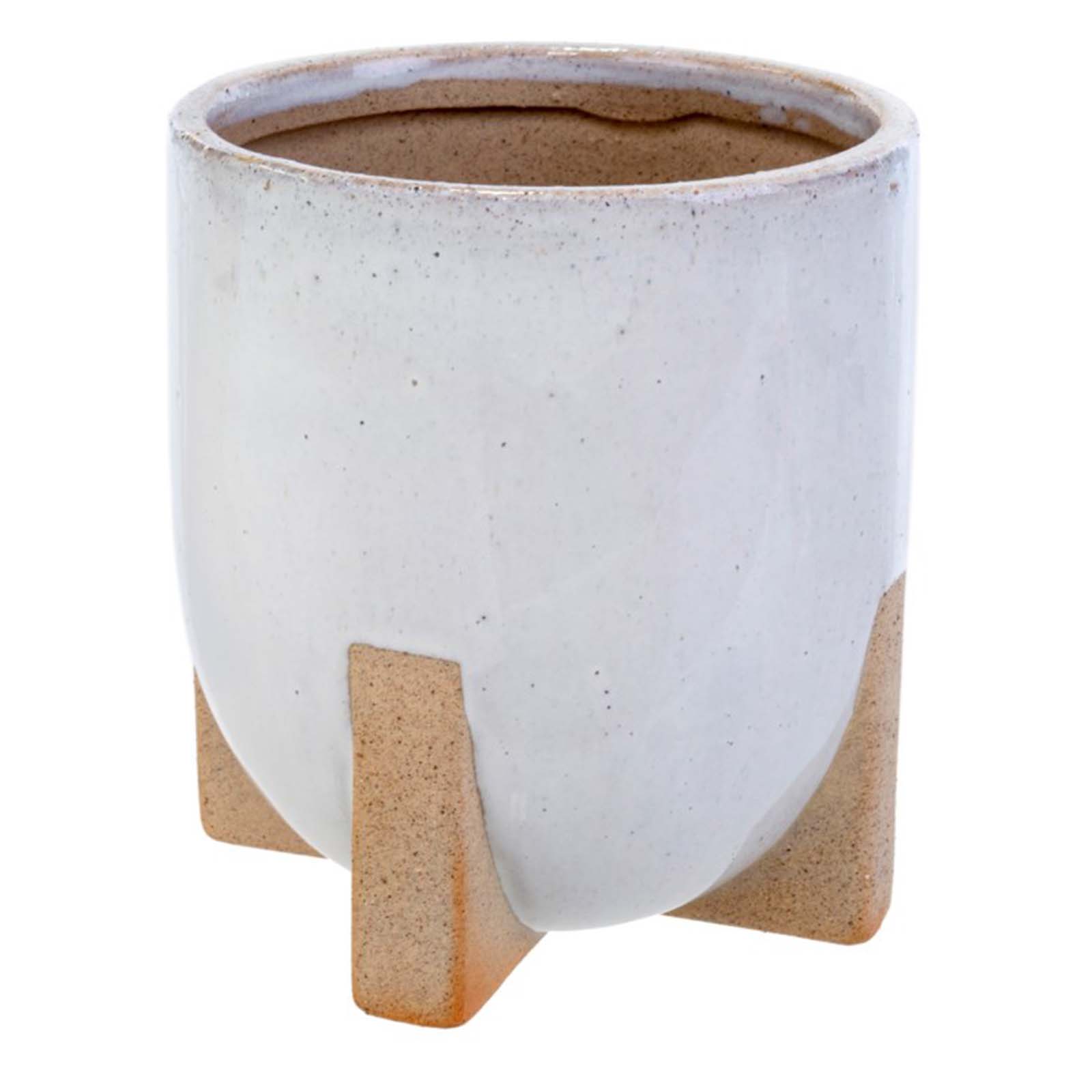 Ceramic Footed Mod Pot