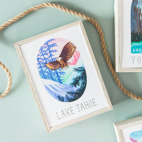 National Parks Mini Print- Lake Tahoe