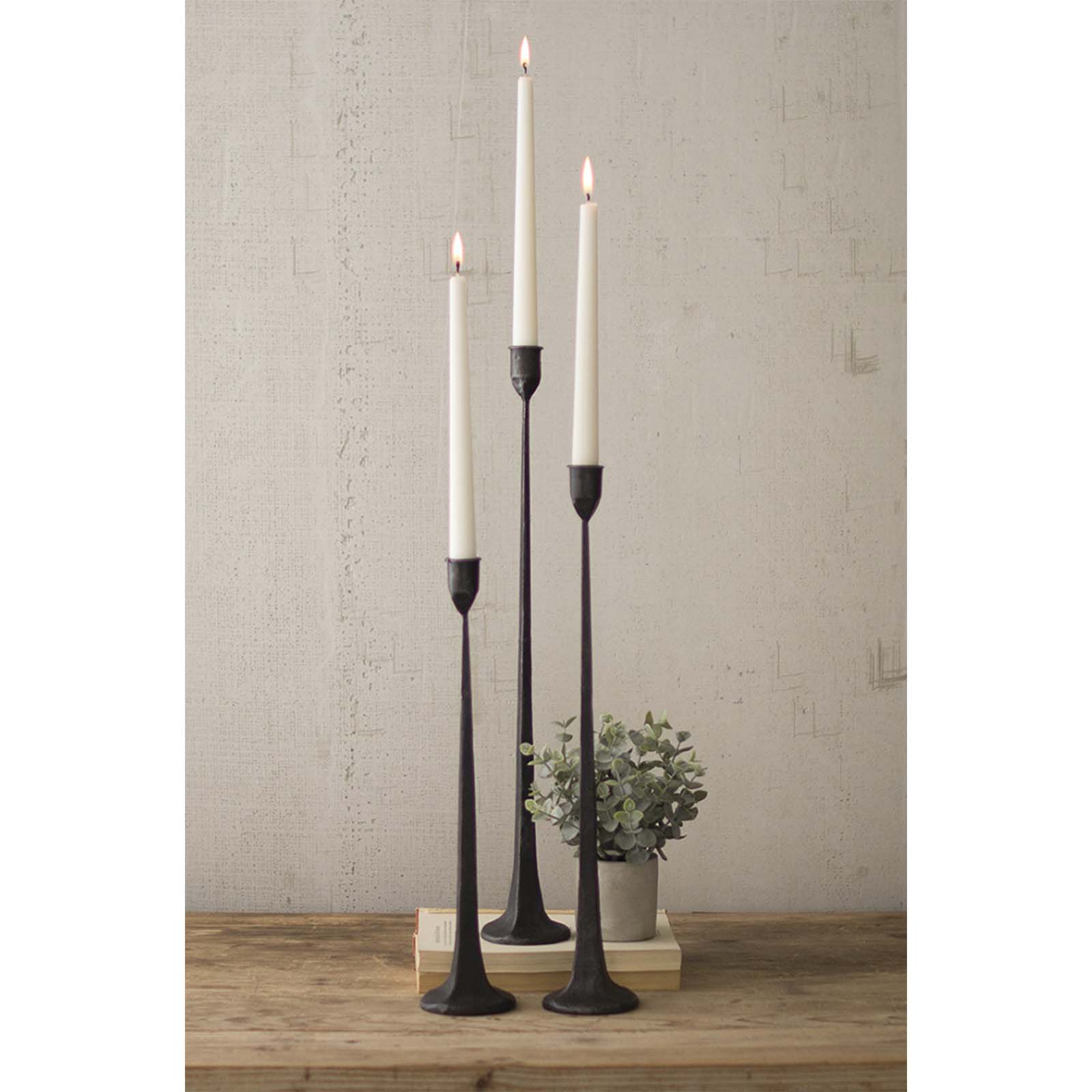 Cast Iron Candle Holder