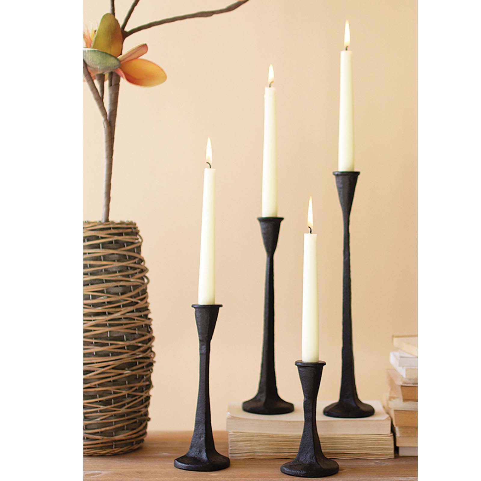 Cast Iron Taper Candle Holder