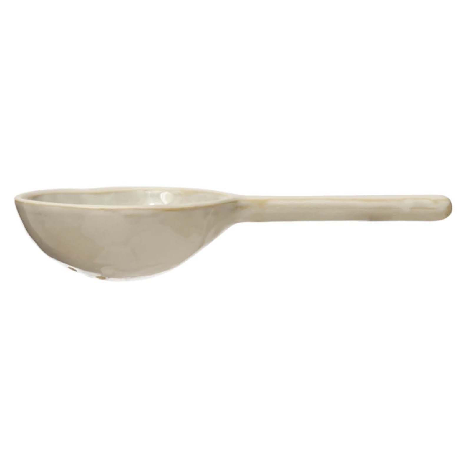 Stoneware Strainer Spoon