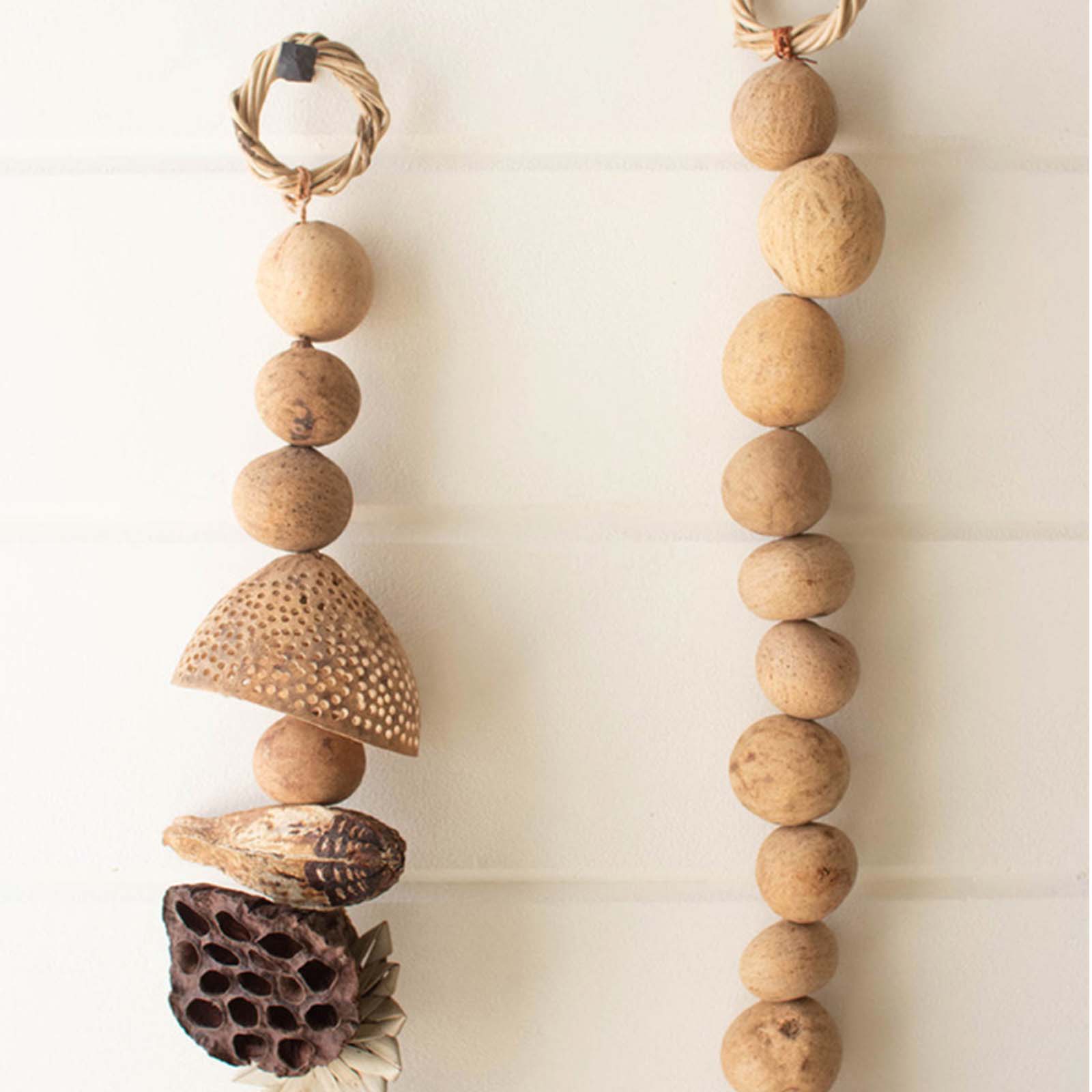 Dried Gourd Ball Garland