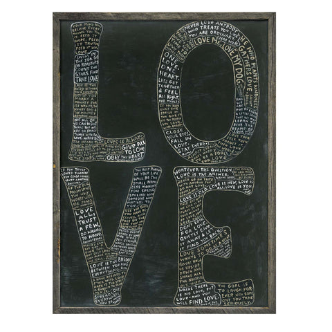 L-O-V-E Art Print